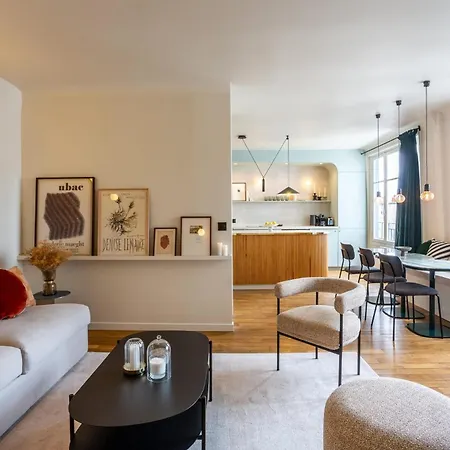 Ferienwohnung Habitat Parisien - Madeleine Galeries Lafayette Exterior foto
